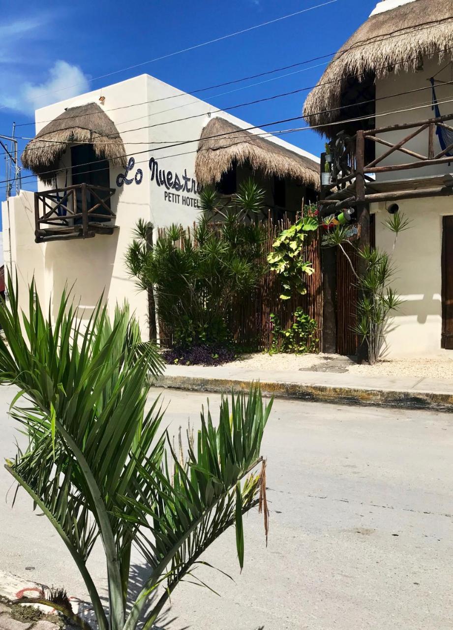 Lo Nuestro Petit Hotel Tulum Kültér fotó