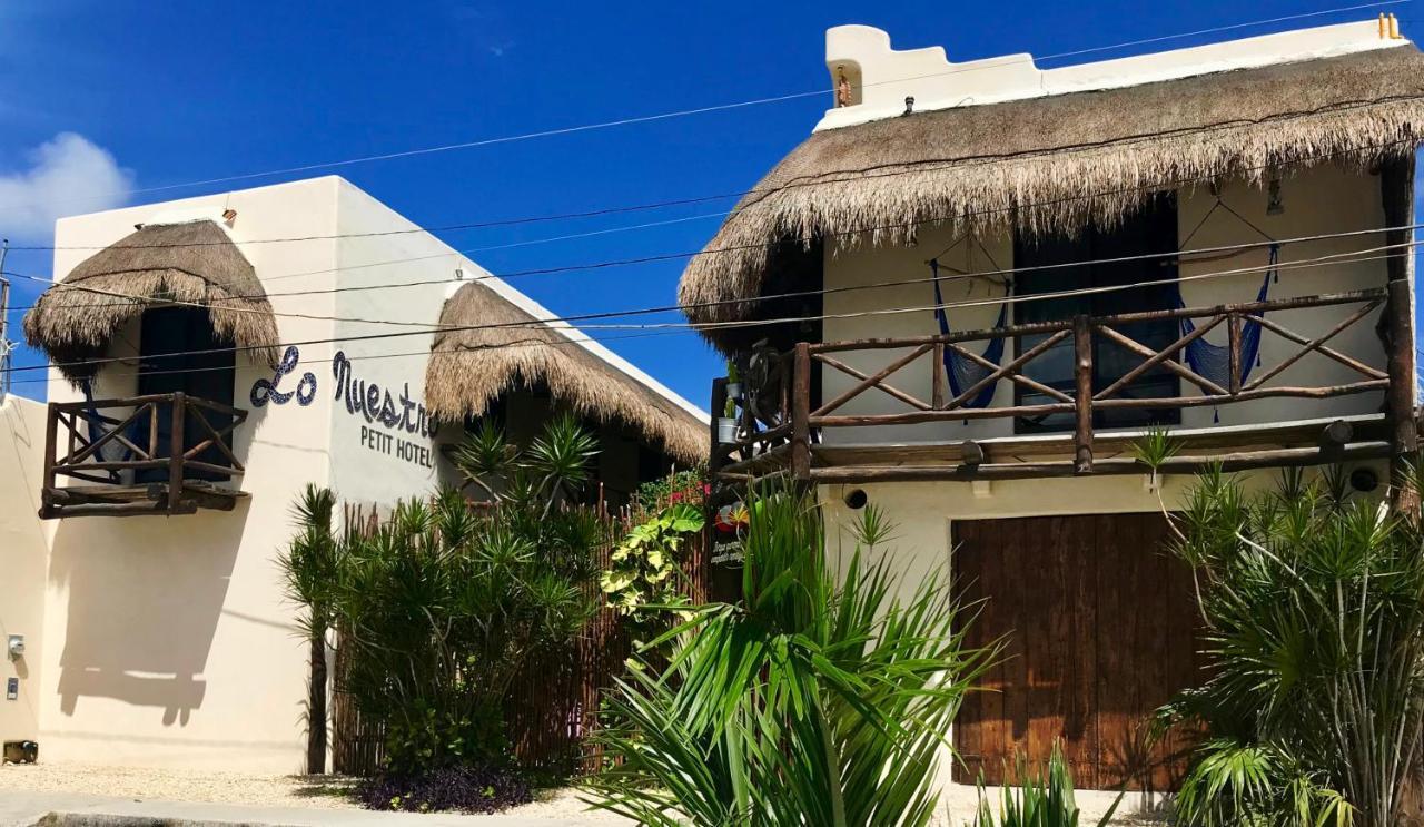 Lo Nuestro Petit Hotel Tulum Kültér fotó